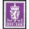 Norge. Tjenste. 1976-82. 3 kr. AFA nr. 117 **    / st.