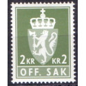 Norge. Tjenste. 1976-82. 2 kr. AFA nr. 115 **    / st.