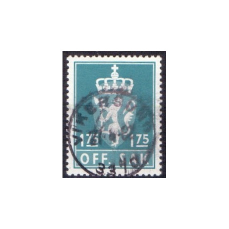 Norge. Tjenste. 1976-82. 1,75 kr. AFA nr. 114 **    / st.