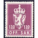 Norge. Tjenste. 1976-82. 1,30 kr. AFA nr. 112 **     / st.