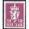 Norge. Tjenste. 1976-82. 1,30 kr. AFA nr. 112 **     / st.
