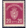 Norge. Tjenste. 1926. 20 Øre AFA nr. 4 **    / st.