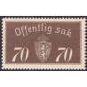 Norge. Tjenste. 1933. 70 Øre. AFA nr. 20 **    / st.