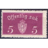 Norge. Tjenste. 1933. 5 Øre. AFA nr. 10a **    / st.