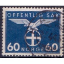 Norge. Tjenste. 1944. 60 Øre. AFA nr. 50 **    / st.