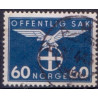 Norge. Tjenste. 1944. 60 Øre. AFA nr. 50 **    / st.