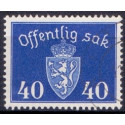 Norge. Tjenste. 1946-47. 40  Øre. AFA nr. 57 **   / st.