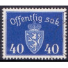Norge. Tjenste. 1946-47. 40  Øre. AFA nr. 57 **   / st.