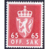 Norge. Tjenste. 1968-75. 65 Øre. AFA nr. 83F **         / st.