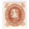 1930. Chr. X. med variant:  Spidst øjebryn. AFA 189x **