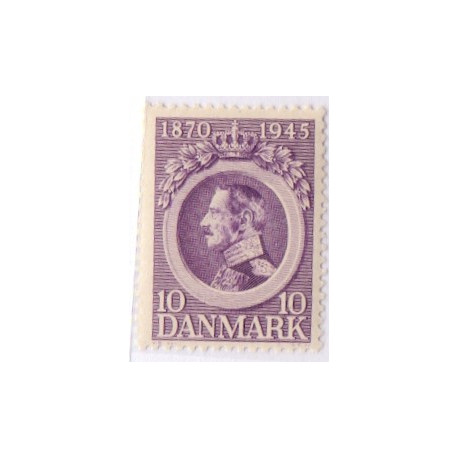 1938. Kong Chr. X. med variant: streg i 7-tal.  AFA 290y **