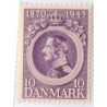 1938. Kong Chr. X. med variant: streg i 7-tal.  AFA 290y **
