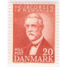 1947. I. C. Jacobsen med variant: streger i marginal.  AFA 305x **