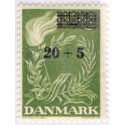 1955. Frihedsfond med variant: Lodret brud. AFA 358x **