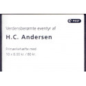Danmark frimærkehæfte 2012. H.C. Andersen AFA S208