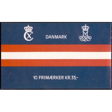 Danmark frimærkehæfte 1985. Befrielsen AFA S37