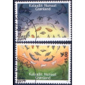 2014. 0,50-45,00 Kr. Fangerliv I. AFA nr. 681-82 postfrisk stemplet