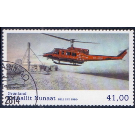 2014. 41,00 Kr. Flyserie IV. AFA nr. 683 postfrisk stemplet