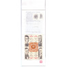 2001. Første Danske frimærke. Variant. plet på 6-tal, AFA nr. 1280Bx ** hæfte