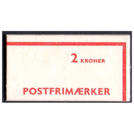 Danmark 2 kr. Automathæfte nr. 1