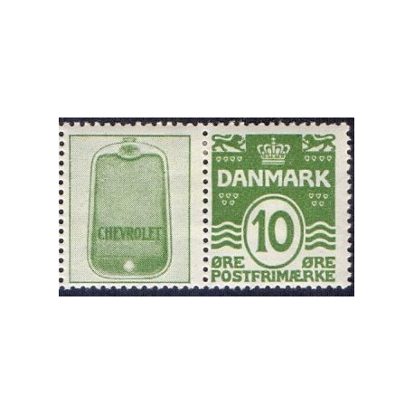 Chevrolet AFA nr. 5 **  stemplet postfrisk brev