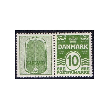 Oakland AFA nr. 8 ** stemplet postfrisk brev
