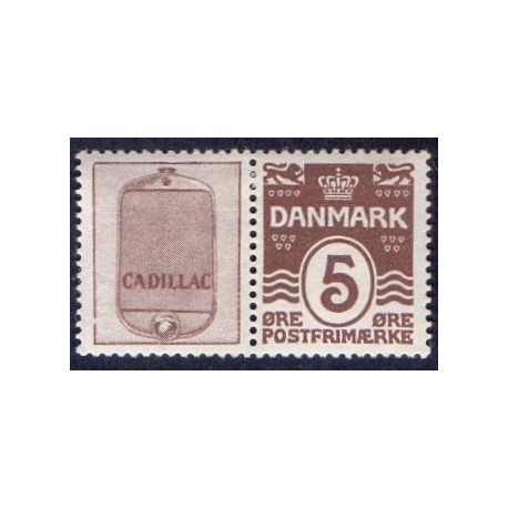 Cadillac AFA nr. 11 ** stemplet postfrisk brev
