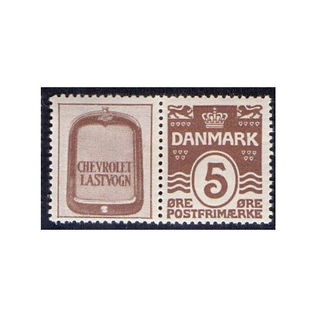 Chevrolet lastvogn. AFA nr. 12 **   stemplet postfrisk brev