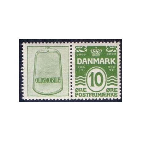 Oldsmobile. AFA nr. 17 **                 stemplet postfrisk brev