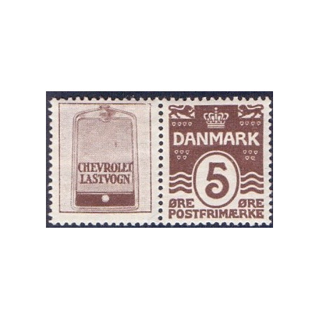 Chevrolet Lastvogn. AFA nr. 22 **             stemplet postfrisk brev