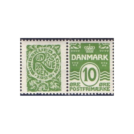 Rundskuedagen 1929. AFA nr. 28 **         stemplet postfrisk brev