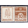 Børnenes Kontor. AFA nr. 54 **      stemplet postfrisk brev