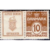 Alfred Benzon, AB. AFA nr. 56 **     stemplet postfrisk brev