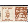 Alfred Benzon, maltøl.  AFA nr. 59 **    stemplet postfrisk brev