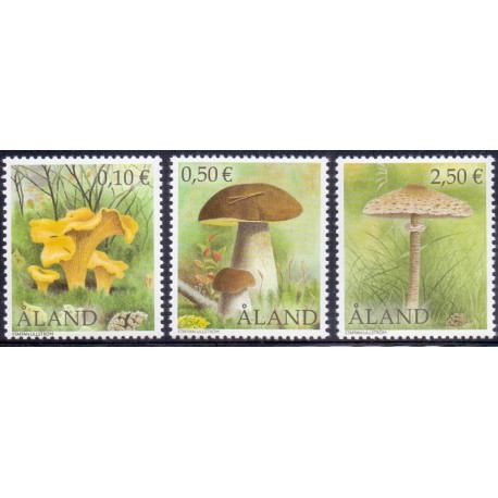 Åland. 2003. Svampe. AFA nr. 214-16 **      st. 