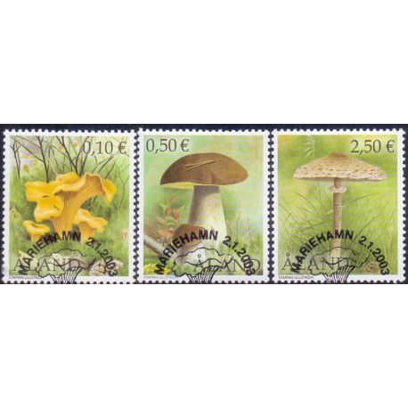 Åland. 2003. Svampe. AFA nr. 214-16 **      st.