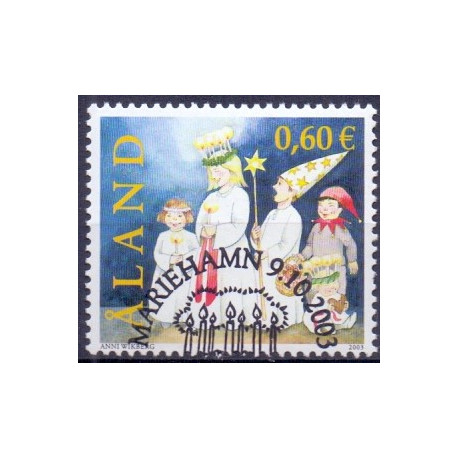 Åland. 2003. Santa Lucia & Skt. Anna kirken. AFA nr. 227-28 **    st. 