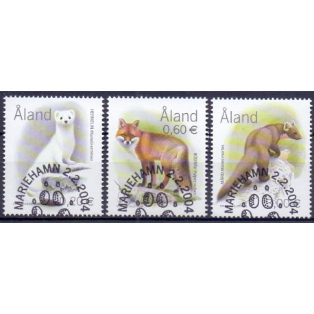 Åland. 2004. Nationale rovdyr. AFA nr. 229-31 **    st. 