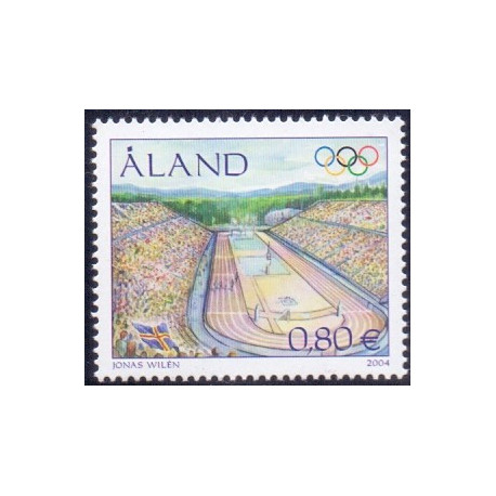 Åland. 2004. Ol i Athen. AFA nr. 240 **    st. 
