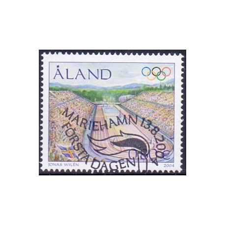Åland. 2004. Ol i Athen. AFA nr. 240 **    st. 