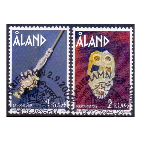 Åland. 2002. Jernalderen. AFA nr. 210-11 **     st. 