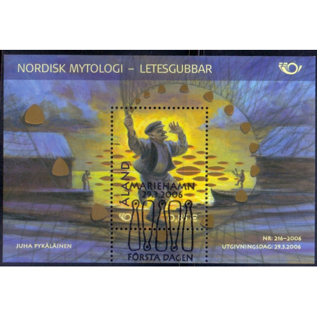 Åland. 2006. Nordisk mytologi 2, miniark. AFA nr 264 **   st. 