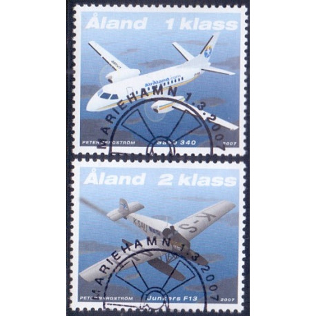 Åland. 2007. Postfly. AFA nr 277-78  **   st. 