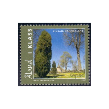 Åland. 2007. SEPAC og julefrimærke. AFA nr 287-88  **   st. 