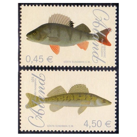 Åland. 2008. Fisk. AFA nr 289-90  **   st.