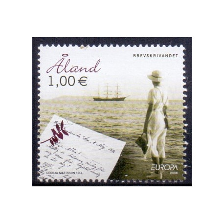 Åland. 2008. Europamærke og Olympiske lege. AFA nr. 294-95  **  st.