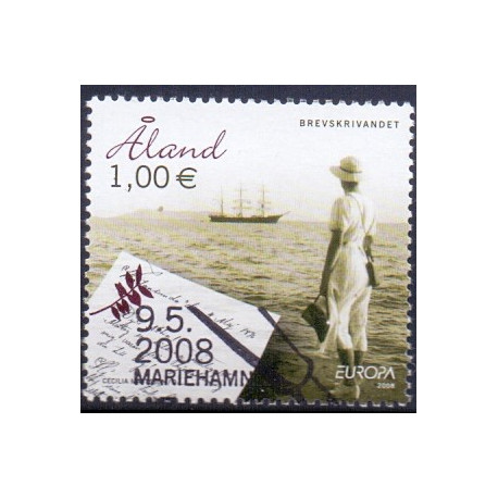 Åland. 2008. Europamærke og Olympiske lege. AFA nr. 294-95  **  st. 