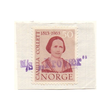 Norge. Skibsstempel "MS/Frovær" 