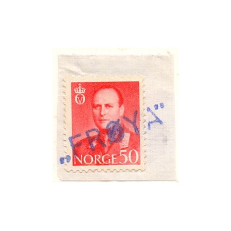 Norge. Skibsstempel "FRØYA"