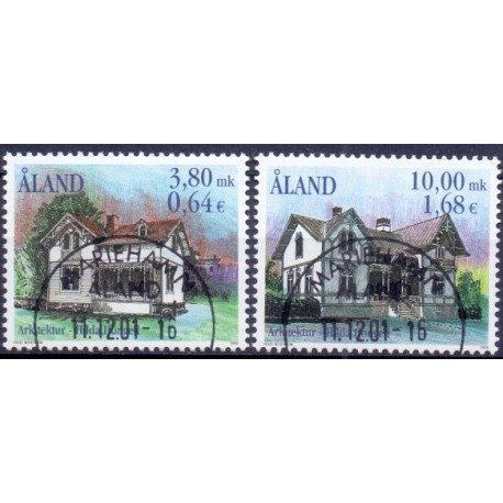Åland. 2000. Arkitektur. AFA nr. 179-80 **     st. 